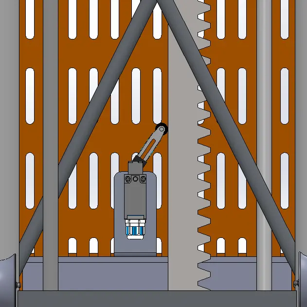 Rack detection switchb52