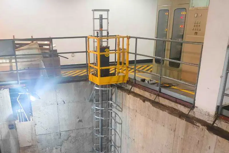 3S LIFT Tower Climber provides solutions for maintenance climbing operations of generator units at a hydropower station in China