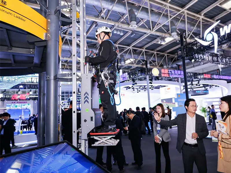 Tower Climber made its appearance at the Beijing Wind Energy Exhibition