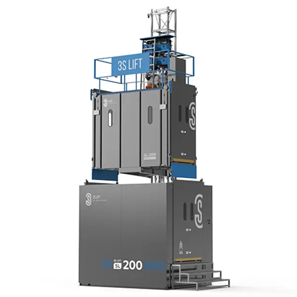 Rack and Pinion Industrial Elevator