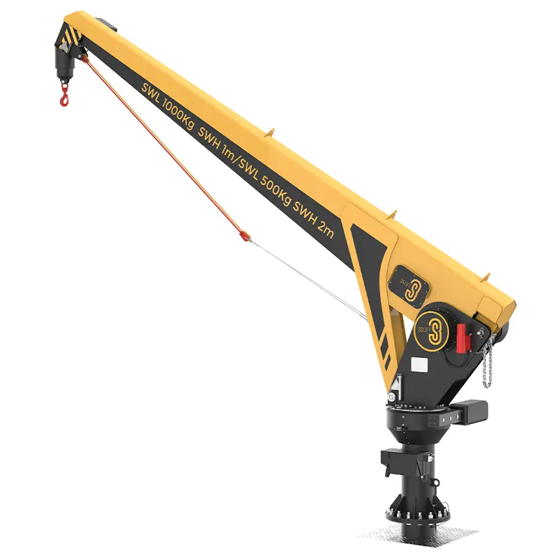 Offshore Davit Crane for Offshore Wind Power Operations